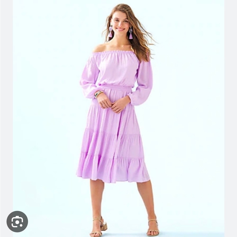 Lilly Pulitzer off-the-shoulder dress – size XL